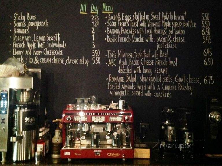 Caffe Diem - Myrtle Beach, SC menu_pic