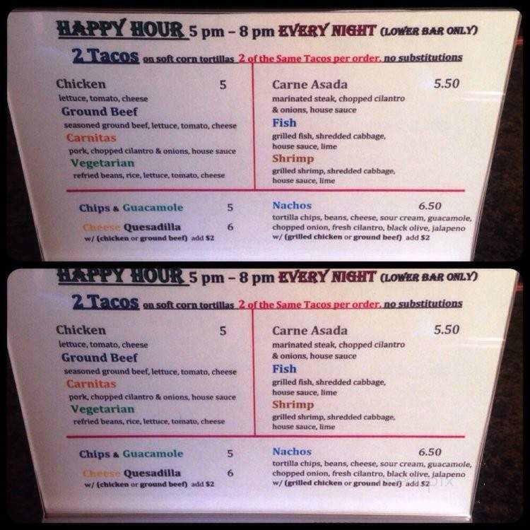 Cali Cantina - Hermosa Beach, CA menu_pic