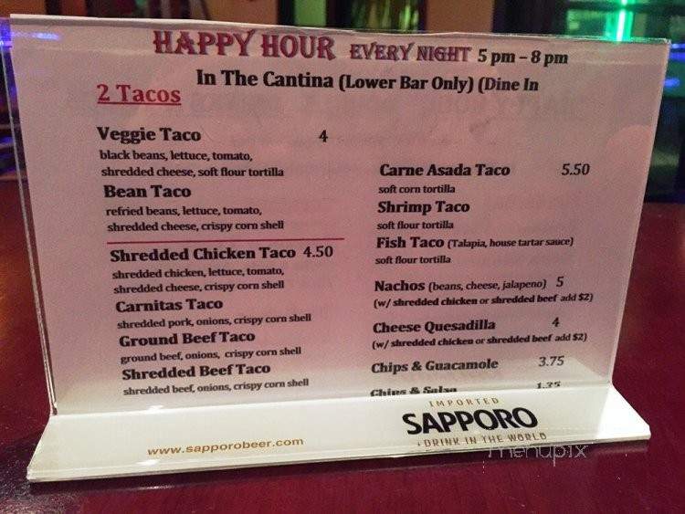 Cali Cantina - Hermosa Beach, CA menu_pic
