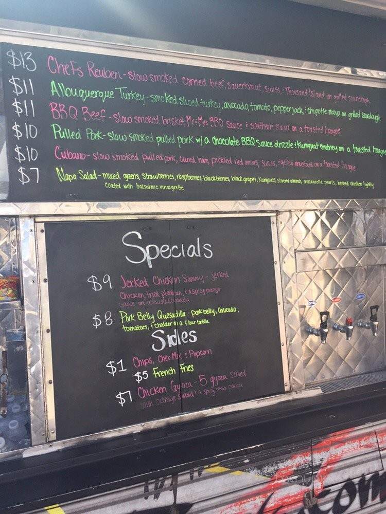 California Love Truck - Sacramento, CA menu_pic
