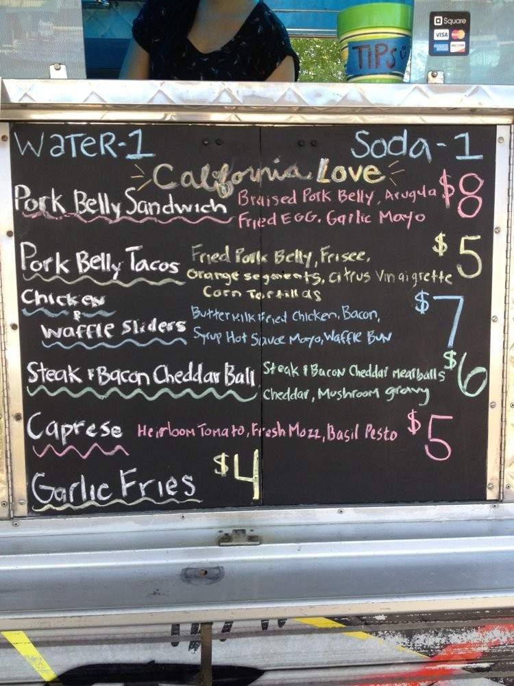 California Love Truck - Sacramento, CA menu_pic