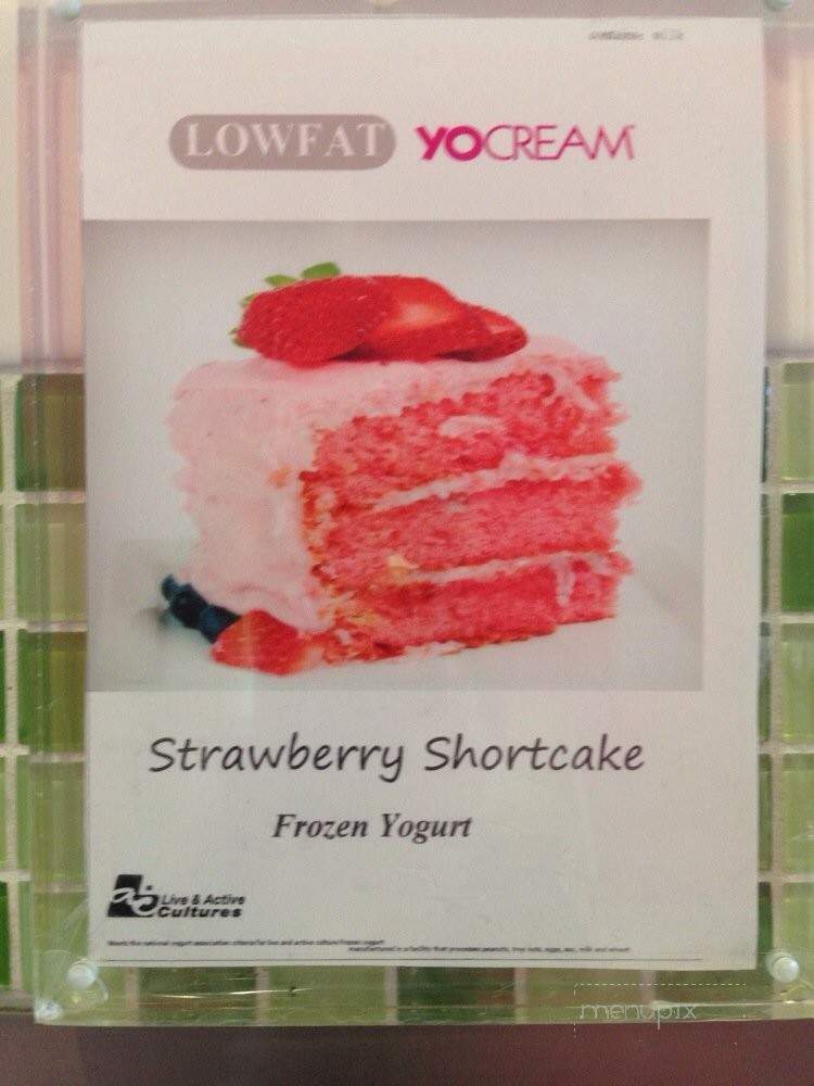 California Yogurt Factory - Foothill Ranch, CA menu_pic
