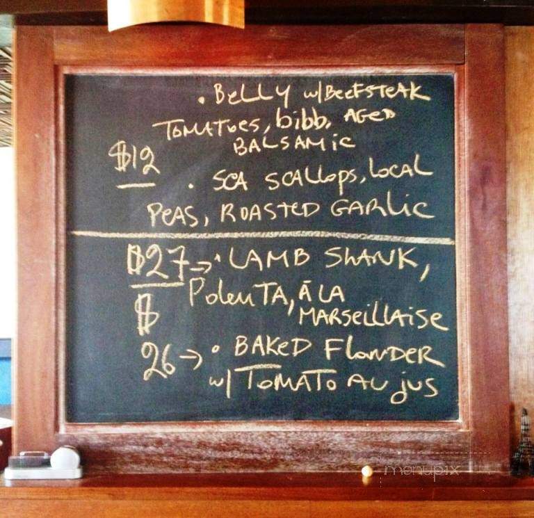 Chez Albert - Amherst, MA menu_pic