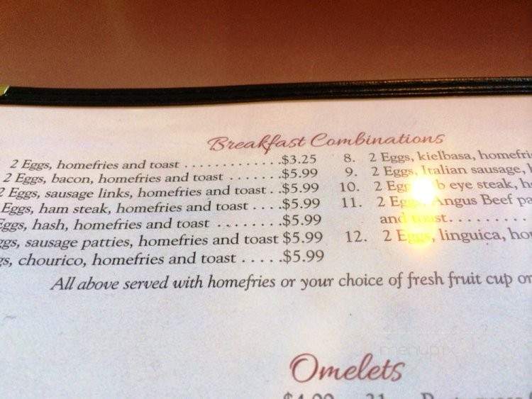 Cindy's - Riverside, RI menu_pic