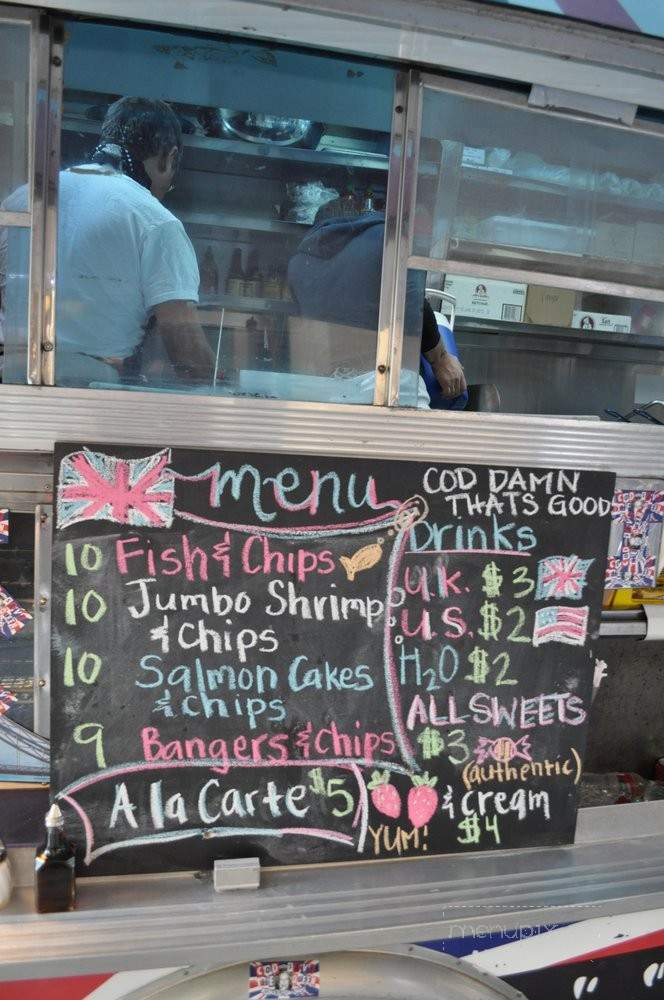 Cod Save the Queen - Los Angeles, CA menu_pic