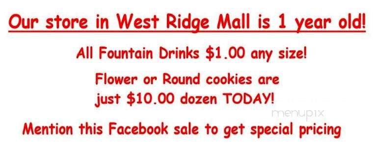 Cookies by Gayla - Topeka, KS menu_pic
