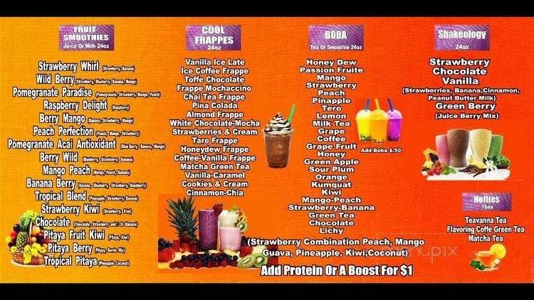 Coolberry Yogurt - Arlington, TX menu_pic