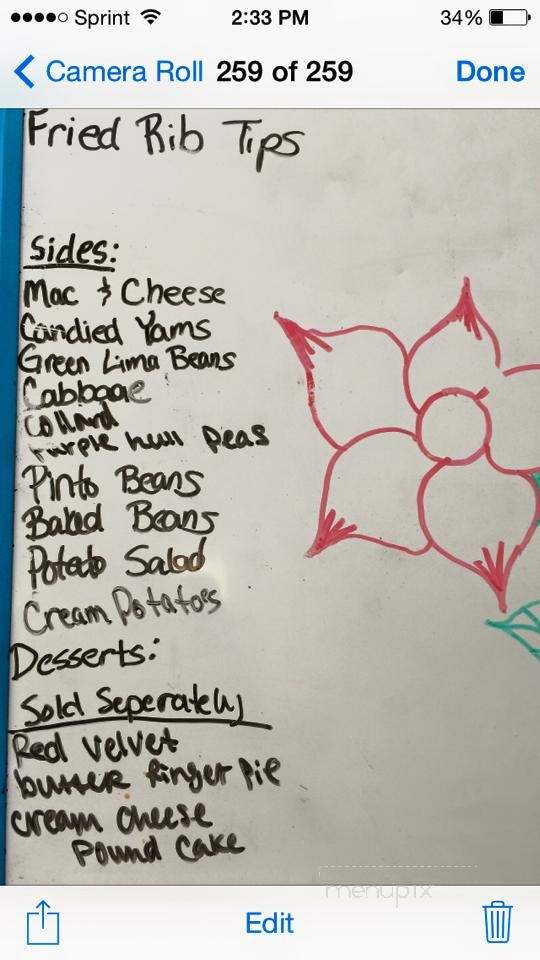Clayton's BBQ - Magnolia, AR menu_pic