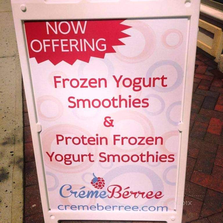 Creme Berree - Garwood, NJ menu_pic