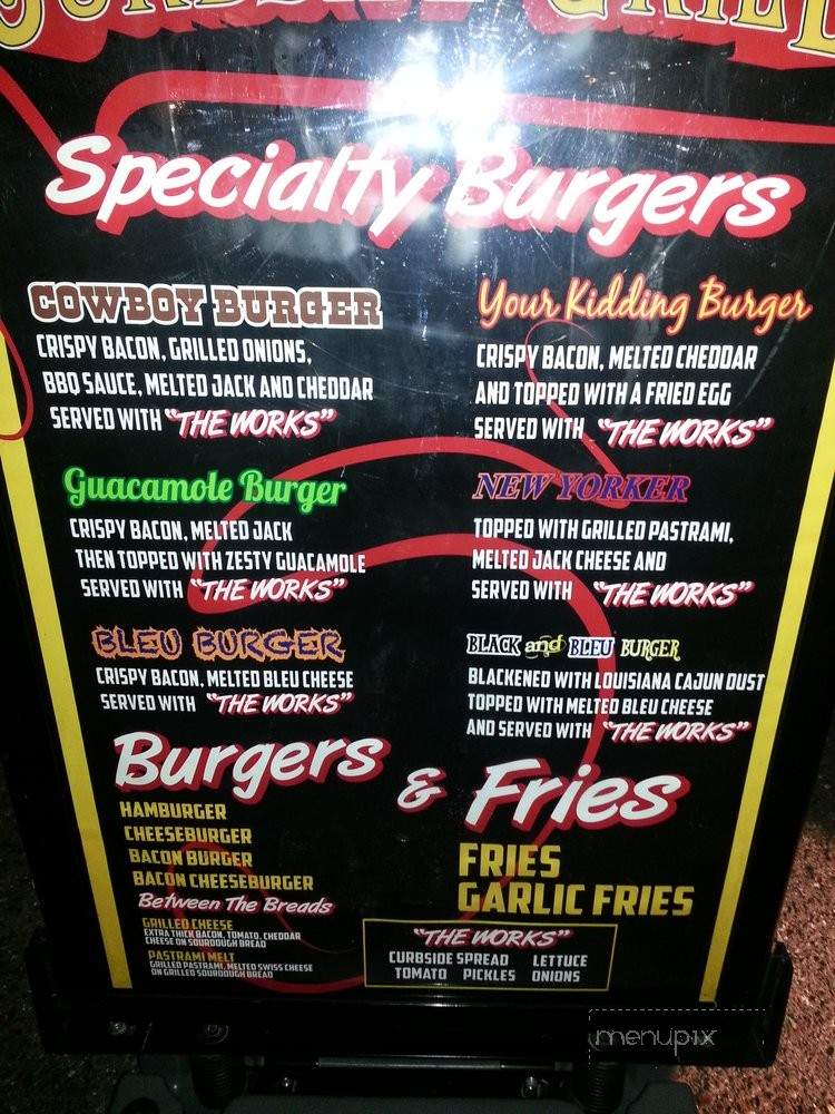 Curbside Grill - San Carlos, CA menu_pic