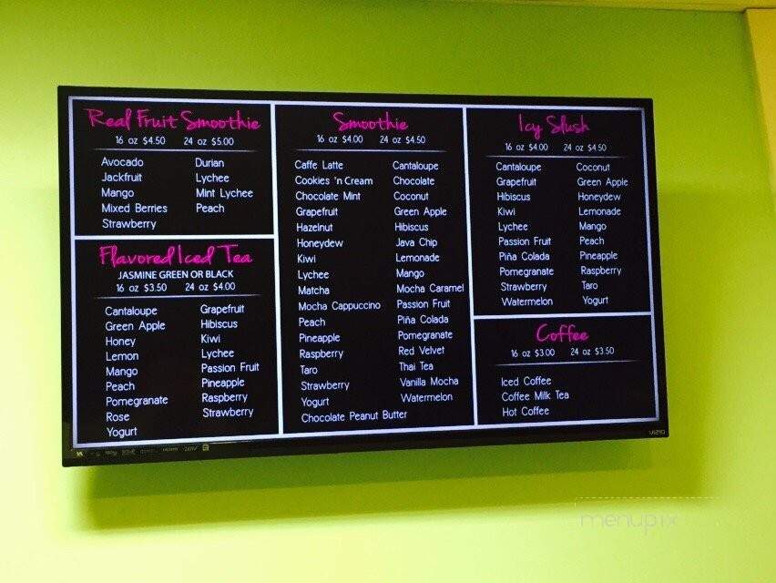 Honeysuckle - Signal Hill, CA menu_pic