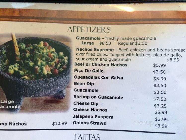 El Sol - Solon, IA menu_pic