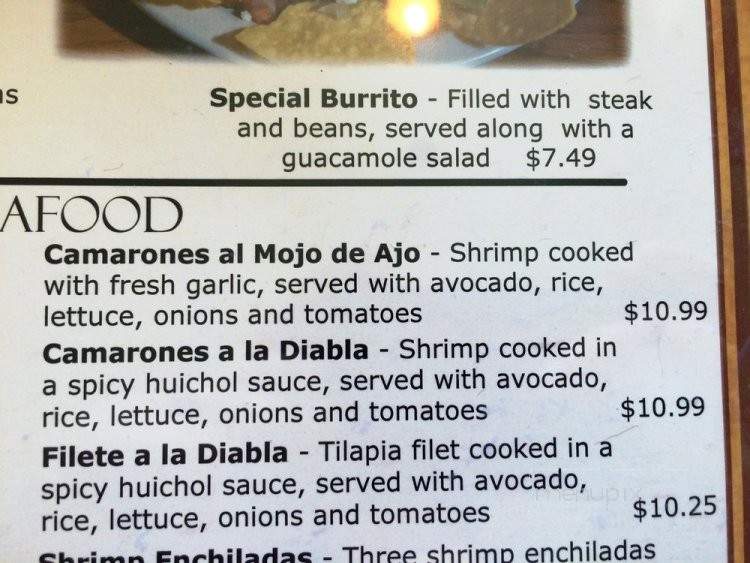 El Sol - Solon, IA menu_pic