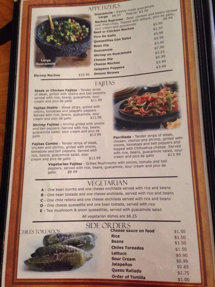 El Sol - Solon, IA menu_pic