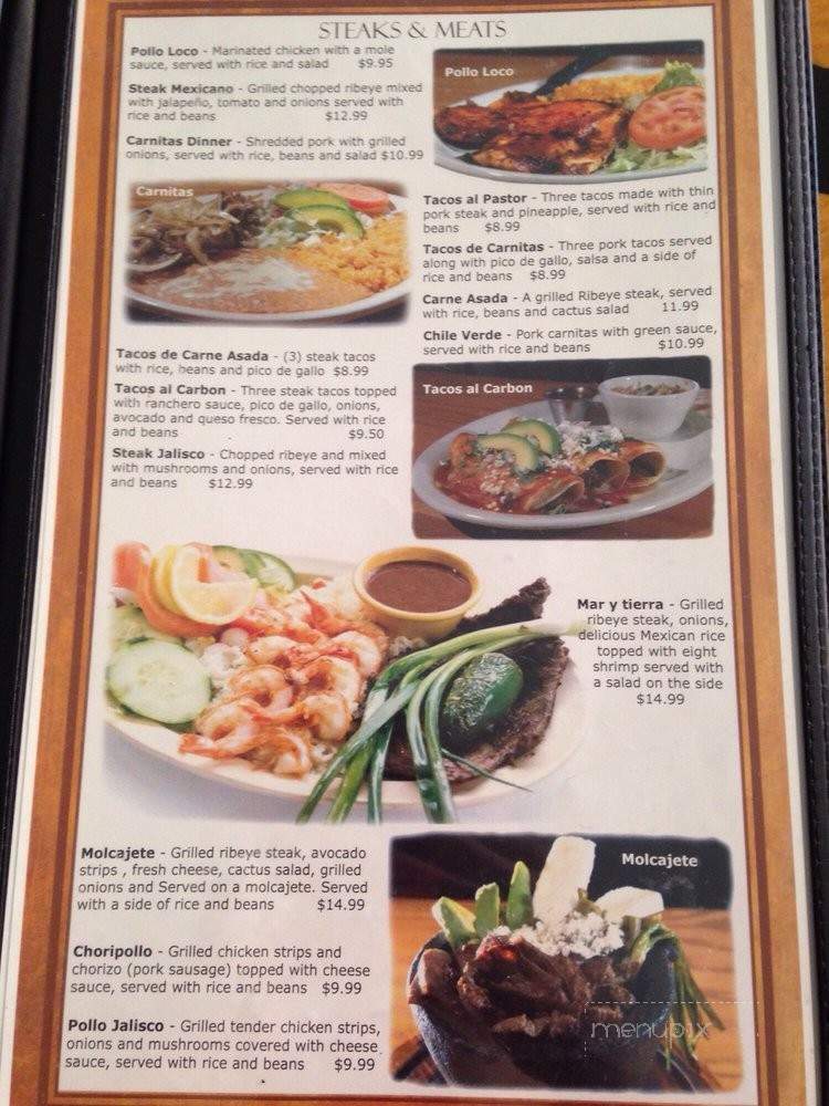 El Sol - Solon, IA menu_pic