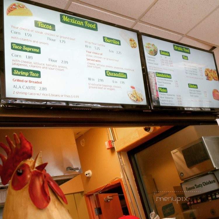 Famous Tasty Chicken - Detroit, MI menu_pic