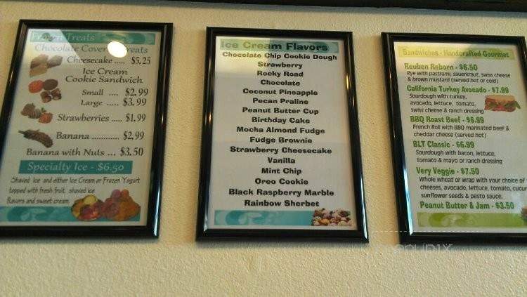 Frozen In Time Treats - Sacramento, CA menu_pic