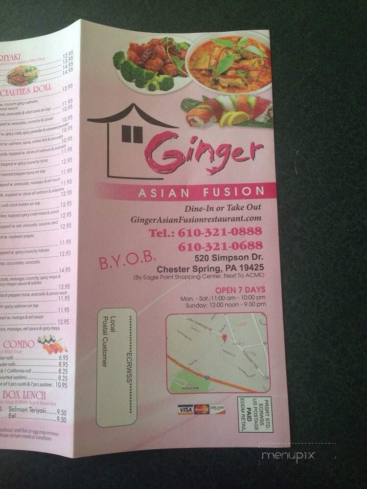 /250380929/Ginger-Asian-Fusion-Chester-Springs-PA - Chester Springs, PA