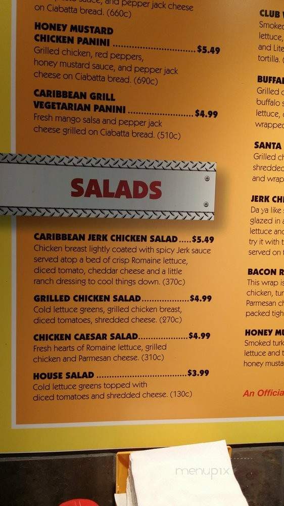 Muscle Monkey Grill - Louisville, KY menu_pic