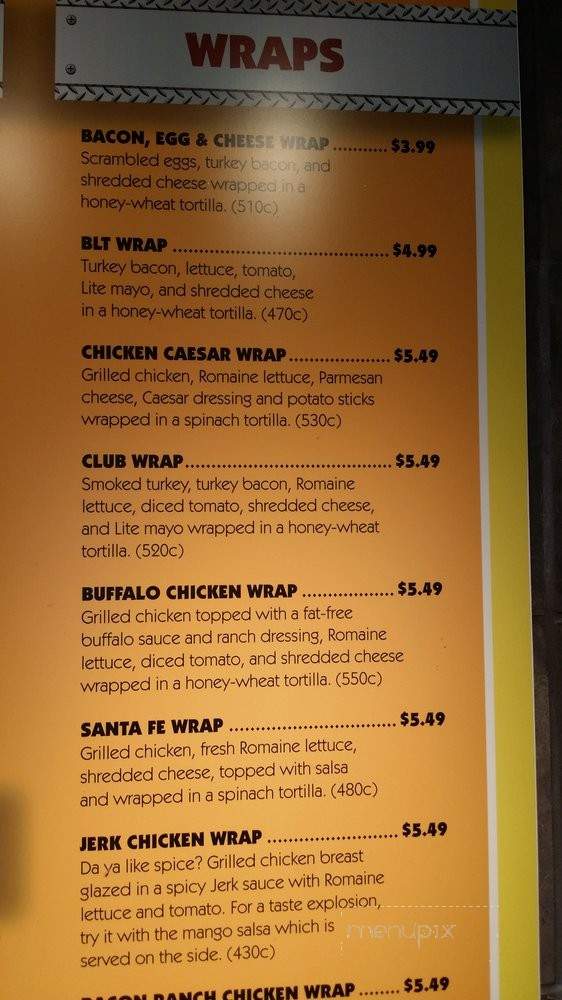 Muscle Monkey Grill - Louisville, KY menu_pic