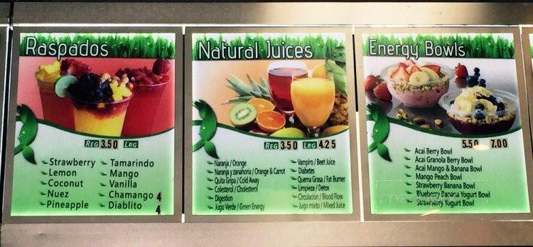 Gojeeze 'Drinks -N- More' - Bell Gardens, CA menu_pic
