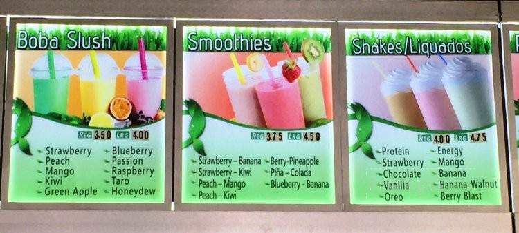 Gojeeze 'Drinks -N- More' - Bell Gardens, CA menu_pic