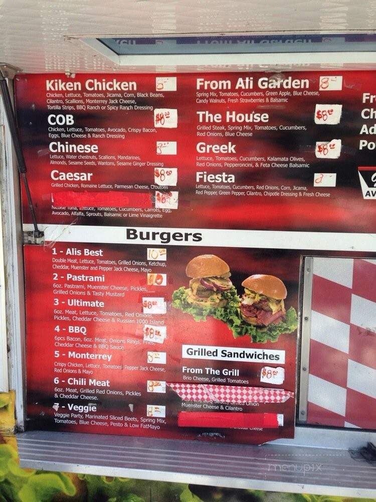 Goli's Salads - Santa Monica, CA menu_pic