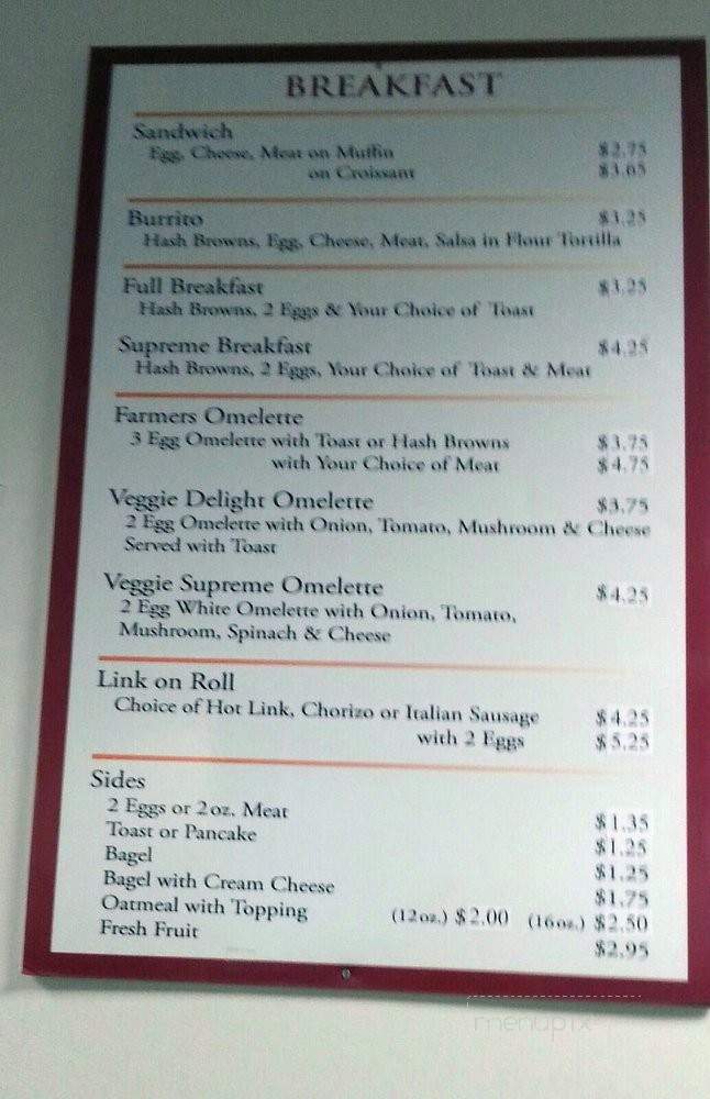 Gourmet Choice - Oakland, CA menu_pic