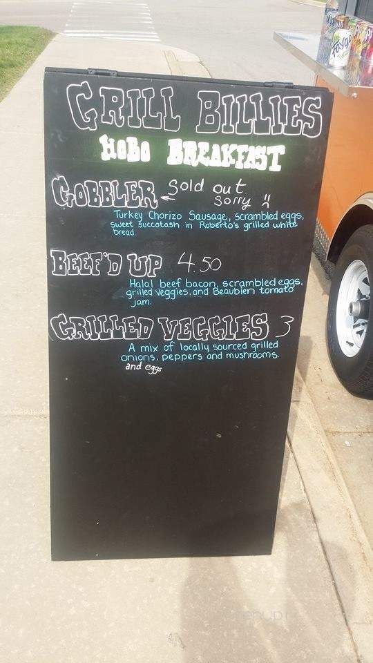 Grill Billies Food Truck - Detroit, MI menu_pic