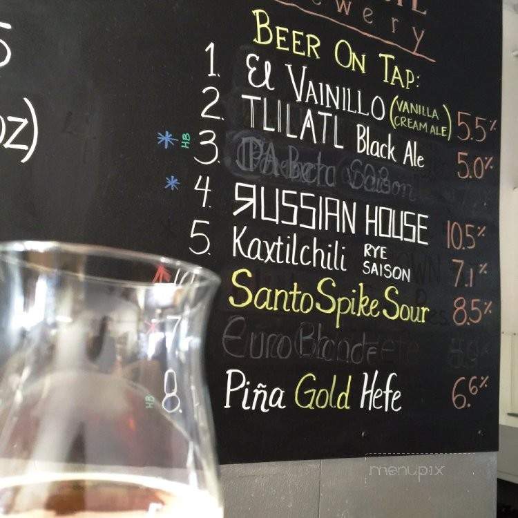 Guadalupe Brewery - Carlsbad, CA menu_pic
