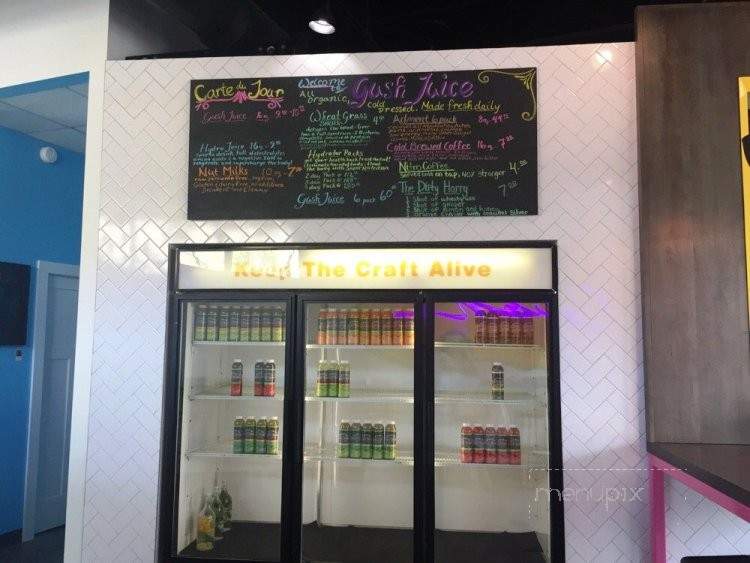Gush Juice - Saint Petersburg, FL menu_pic