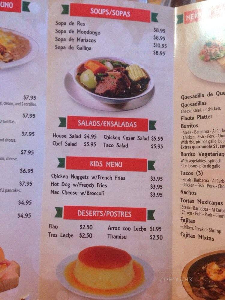 Habanero Bakery & Cafe - Manassas Park, VA menu_pic