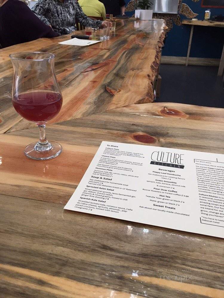 Happy Leaf Kombucha - Denver, CO menu_pic