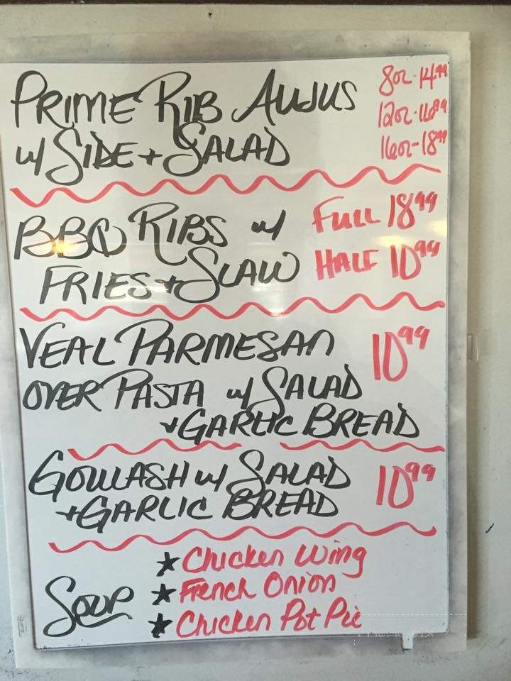 Jeremy's Belview - Jamestown, NY menu_pic