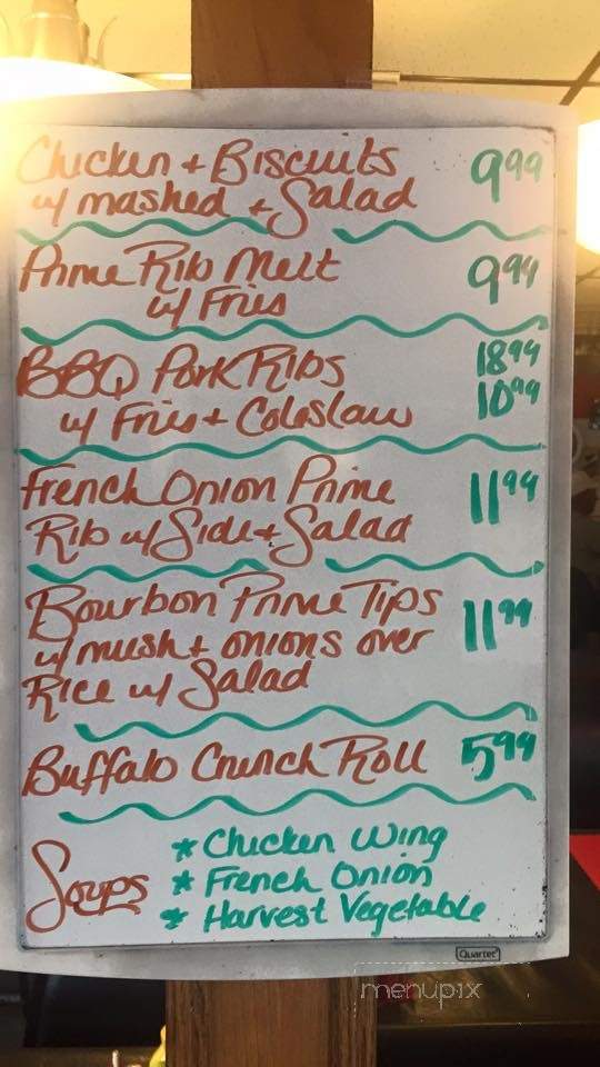 Jeremy's Belview - Jamestown, NY menu_pic