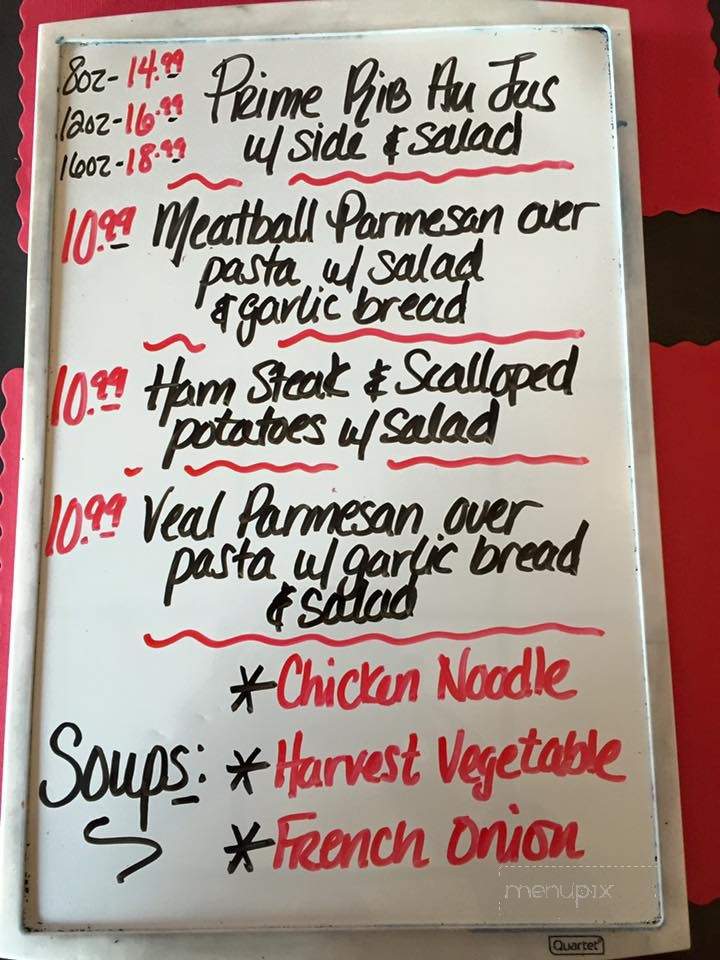 Jeremy's Belview - Jamestown, NY menu_pic