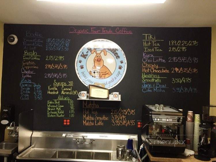 K-9 & Coffee - Glenelg, MD menu_pic
