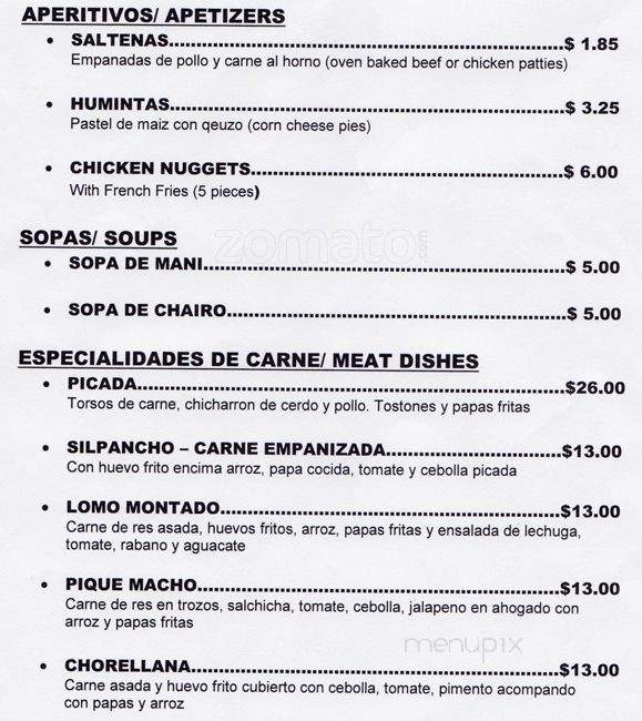 Kabu Bar & Lounge - Jackson Heights, NY menu_pic