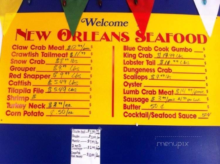 KM New Orleans Seafood - Atlanta, GA menu_pic