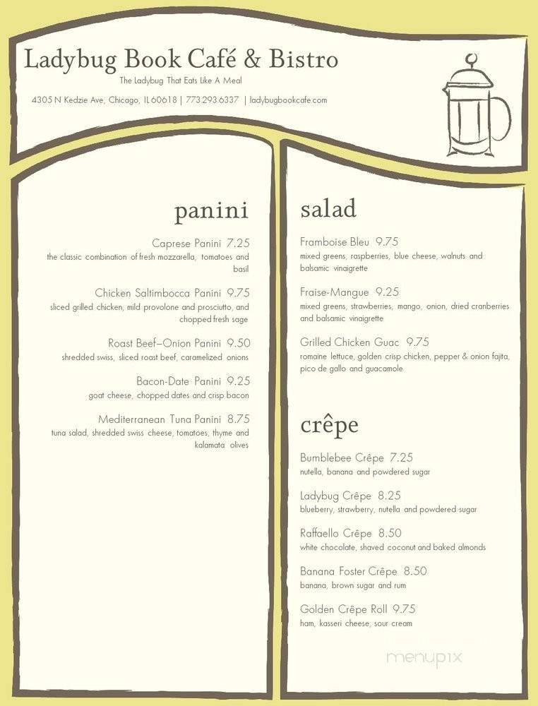/250685747/Ladybug-Book-Cafe-Chicago-IL - Chicago, IL
