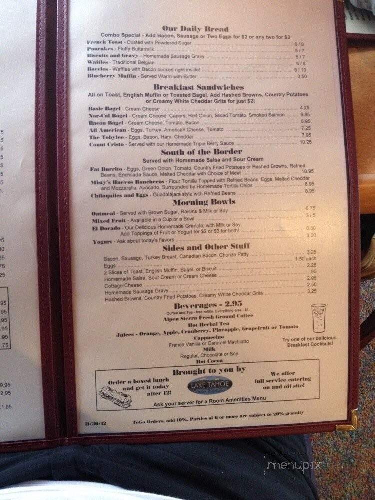 /250830816/The-Heavenly-View-Cafe-Menu-South-Lake-Tahoe-CA - South Lake Tahoe, CA