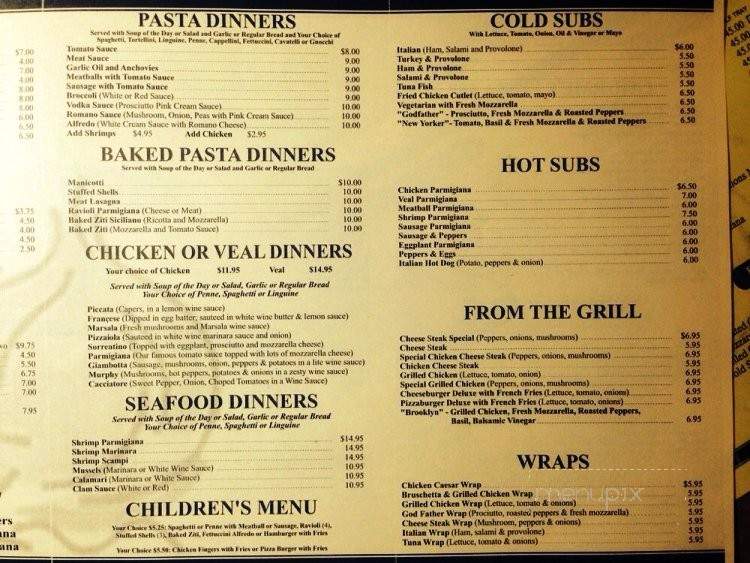 Delizia Pizza Kitchen - Ledgewood, NJ menu_pic