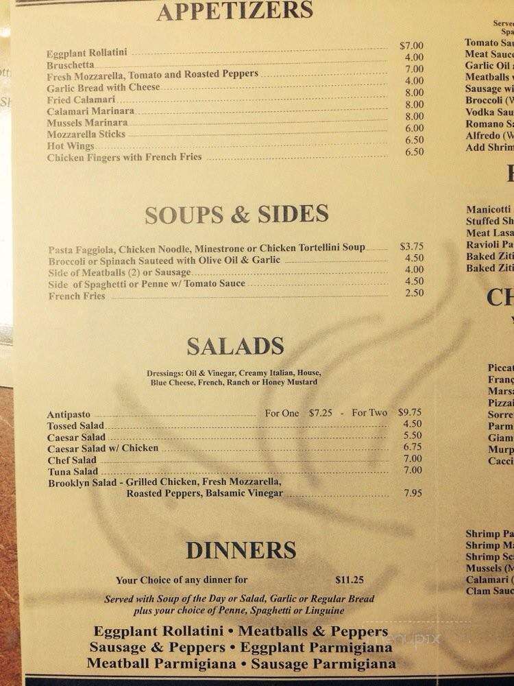 Delizia Pizza Kitchen - Ledgewood, NJ menu_pic