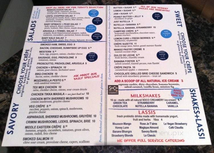 /250348770/Little-Crepe-Street-Menu-Mount-Kisco-NY - Mount Kisco, NY