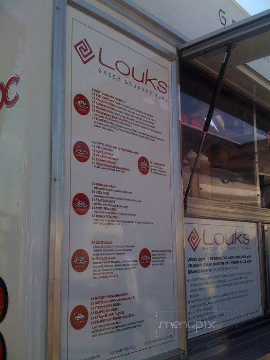 Louks Greek - Anaheim, CA menu_pic