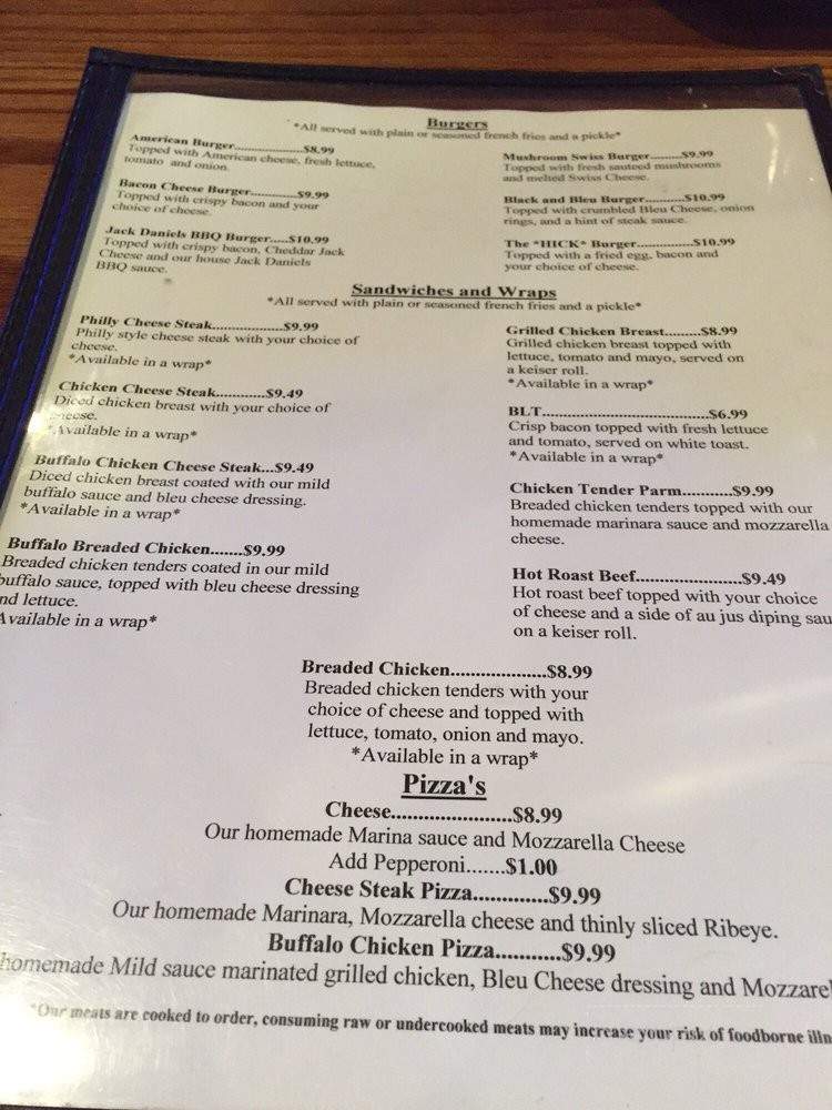 Maggie's Hickory Run - Albrightsville, PA menu_pic
