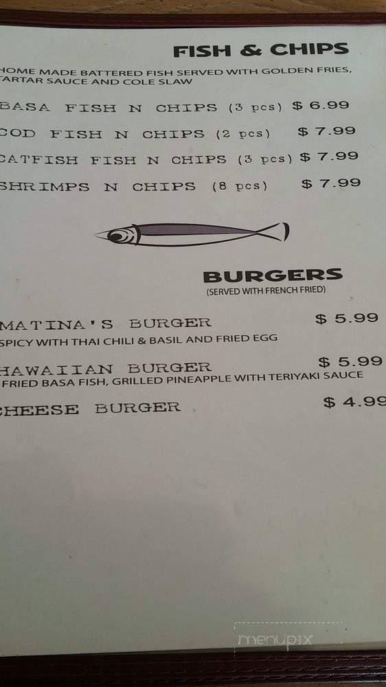 Matina's Cuisine - Bellflower, CA menu_pic