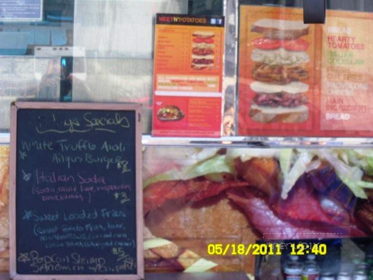 Meet N' Potatoes Truck - Los Angeles, CA menu_pic