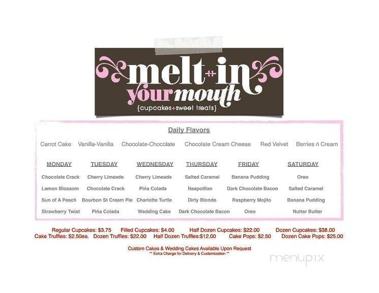 /250500065/Melt-In-Your-Mouth-Cupcakes-Charlotte-NC - Charlotte, NC