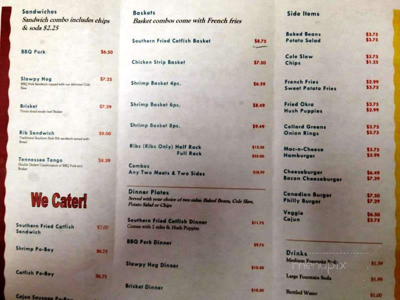 Mitchell's BBQ & Catering - Cheyenne, WY menu_pic